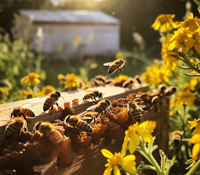 Récolte du nectar